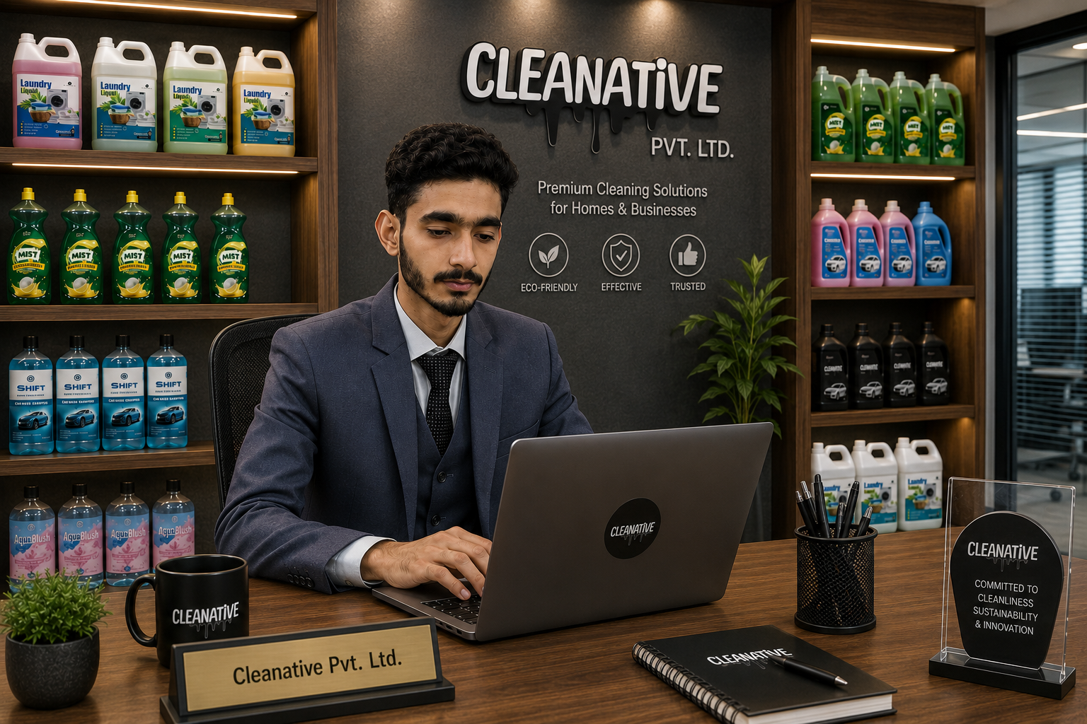 Cleanative Pvt Ltd network administration